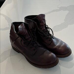 Red wing shoes Men's Brown-red Leather Boots